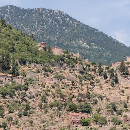 Balcony View Villa Mystras